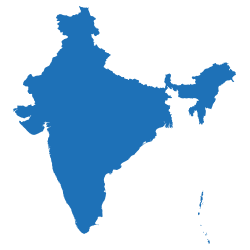 Carte de l’Inde