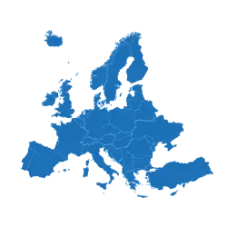 Europe map