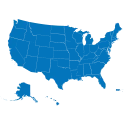 US map