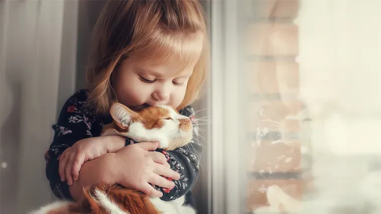 Want an Easygoing Quiet Pet That's Great with Kids? Consider This
