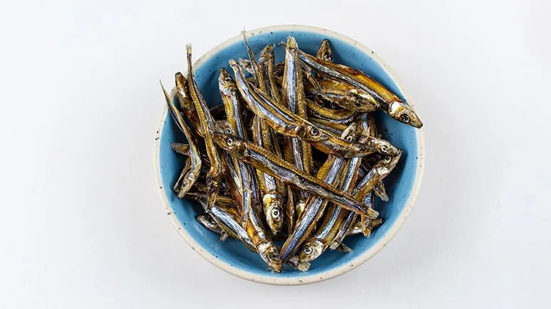 Omega-3 Super Snack — Dehydrated Sardine Crisps Recipe