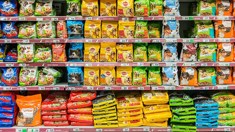 chemical compounds in heat processed pet foods